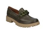 Slipper JOSEF SEIBEL "Marta 19, moos", Damen, Gr. 39, grün (moos), Obermaterial: 100% Rindsleder Leather cow., Schuhe Slipper