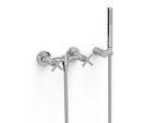 Tres Aufputz 2 Griffmischer für Dusche Anti Kalk Messing Handbrause , 28316301 28316301