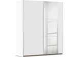 Schwebetürenschrank RAUCH "Kleiderschrank Schrank Garderobe AURELIO", weiß (alpinweiß), B:175cm H:210cm T:59cm, Holzwerkstoff, Schränke, Schwebetürenschrank, zeitloses Design, viele Farben, Breiten 175/218/261 cm MADE IN GERMANY