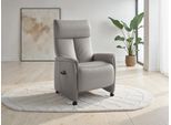 TV-Sessel SIT & MORE "Cremona Comfort Plus", light grau, B:87cm H:112cm T:89cm, Sessel, TV-Sessel, bis 200 Kg belastbar, mit Herz-Waage Funktion
