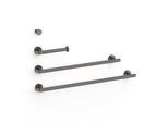 Tres Set bestehend aus 2 Handtuchhaltern + 1 Papierhalter ohne Deckel + 1 Haken , 09598102GR 09598102GR
