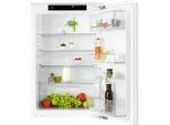 AEG Einbaukühlschrank "TSK5O88WDF", Energieeffizienz: D, silber (weiß), Rechtsanschlag, wechselbar, Kühlschränke, 137 L, variable Glasablagen bis zu 25 kg belastbar, Touch, Festtür, Einbaukühlschrank