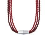Raffhalter GERSTER "Jana" Gr. 1, rot (rot, dunkelrot, hellrot), B:1,5cm H:65cm L:5cm Ø:68cm, Mischgewebe, Raffhalter, Raffhalter, Mit Magnetverschluß