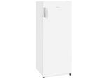 EXQUISIT Gefrierschrank "GS231-NF-H-010E inoxlook", Energieeffizienz: E, weiß, B:56cm H:143,4cm T:56,5cm, Gefrierschränke, 4*-Gefrierschrank No Frost mit LED-Anzeige & praktischem Griff, Gefrierschrank