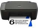 HP Multifunktionsdrucker "DeskJet 2920", schwarz (cement noir mit cement, akzenten), B:42,5cm H:15,4cm T:30,4cm, Drucker, 6 Probemonate HP Instant Ink erhalten bis 31.07.2026, Multifunktionsdrucker