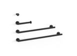 Tres Set bestehend aus 2 Handtuchhaltern + 1 Papierhalter ohne Deckel + 1 Haken , 09598102NM 09598102NM