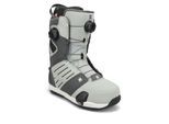 Snowboardboots DC SHOES "Judge Step On" Gr. 12, grau (dunkelgrau, grau), Schuhe, Herren, 12(46), Obermaterial:95.23% Synthetikmaterial, 4.77% Textil;, Snowboardboots