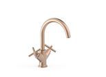 Tres 2 Griff Waschtischarmatur L Mit Griff G3/8" flexible Anschlussschläuche, 28320301OPM 28320301OPM