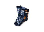 Kurzsocken SCHIESSER "Socken Legwear Teens 5er Pack", Mädchen, Gr. 39-42, blau, Obermaterial: 75% Baumwolle CO. 24% Polyamid PA. 1% Elasthan EL., Socken