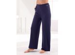 Dehnbund-Hose FEEL GOOD, Damen, Gr. 24/25, Kurzgrößen, blau (marine), 70% Polyester, 30% Viskose, unifarben, Hosen
