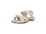 Sandale WHISTLER "Kali W", Damen, Gr. 36, beige (weiß), Lederimitat, Schuhe Outdoorsandale Sandale, mit stoßdämpfender Innensohle