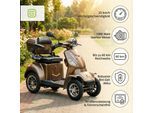 Econelo E-Seniorenmobil Voltrixx, Blei-Akku, 4-Rad, 1000 Watt, Braun