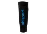 Schienbeinschutz UHLSPORT "Schienbeinschützer Cybershield" Gr. XL, schwarz (schwarz, fluo blau), Protektoren, XL