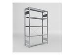 Meta Fachbodenregal S3 CLIP 2000 x 1300 x 400 mm verzinkt 230 kg Fachlast (9900013331)