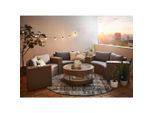 Ambia Garden Loungegarnitur, Braun, Grau, Metall, Kunststoff, Glas, Textil, Füllung: Komfortschaum,Komfortschaum, 60x36x69 cm, Loungemöbel, Gartenlounge-Sets