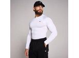 MP Herren Training Langarm-Baselayer – Weiß - XXL