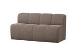 Livetastic , Braun , Textil , 164x83x73 cm , mit Rückenlehne , Esszimmer, Bänke, Polsterbänke