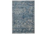 Dieter Knoll , Blau , Textil , Abstraktes , rechteckig , 120x180 cm , Oeko-Tex® Standard 100 , für Fußbodenheizung geeignet, rutschfest, in verschiedenen Größen erhältlich, für Hausstauballergiker geeignet, antistatisch, pflegeleicht, strapazierfähig, reißfest , Teppiche & Böden, Teppiche, Webteppiche, Vintage Teppiche