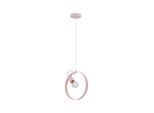 Möbelix , Pink , Metall , 25x100x3 cm , RoHS, Europäischer Sicherheitsstandard , einfach zu transportieren , Beleuchtung, Innenleuchten, Hängeleuchten, Pendelleuchten