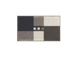 Grund , Braun , Textil , Karo , rechteckig , 65x115 cm , Oeko-Tex® Standard 100, Made in Europe , Heimtextilien, Badtextilien, Badematten, Badematten