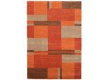 Möbelix , Terracotta , Textil , Abstraktes , rechteckig , 80x300 cm , in verschiedenen Größen erhältlich , Teppiche & Böden, Teppichläufer & Vorleger