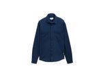 TOM TAILOR DENIM Herren Overshirt aus Jeans-Stoff, blau, Uni, Gr. XXL