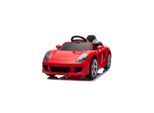 Chipolino Kinderelektroauto Porsche Carrera GT Fernbedienung Bluetooth 2 Motoren rot