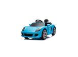 Chipolino Kinderelektroauto Porsche Carrera GT Fernbedienung Bluetooth 2 Motoren blau