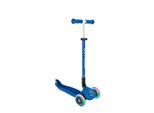 GLOBBER GO-UP ACTIVE LIGHTS – 3 in 1 Dreirad, Laufrad und Scooter, 120/80 mm, 3-rädrig, höhenverstellbar, dunkelblau