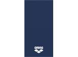 Handtuch ARENA "arena Mikrofaser Gym Handtuch", navy, weiß, B:50cm L:100cm, Microfaser, Obermaterial: 90% Polyester, 10% Polyamid, Handtücher, Sport, Schwimmbad, Reisen, leicht, schnelltrocknend, klein, saugfähig
