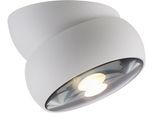 NEUHAUS PURE LED Deckenleuchte "PURE Move", weiß (snow), 1, Ø 11cm H: 7,3cm, 1 Stk., Leuchten, Dimmfähig über separaten Dimmer, dreh- &schwenkbar, LED Deckenleuchte