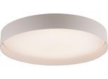LED Deckenleuchte "TAVOLI", sandbrise, 1, Ø 49cm H: 7,3cm, 1 Stk., SCHÖNER WOHNEN-KOLLEKTION, Leuchten, SCHÖNER WOHNEN Kollektion, CCT 2700-6500K, IR-Fernbedienung, Dimmbar, LED Deckenleuchte