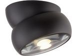 NEUHAUS PURE LED Deckenleuchte "PURE Move", schwarz (schwarz pearl), 1, Ø 11cm H: 7,3cm, 1 Stk., Leuchten, Dimmfähig über separaten Dimmer, dreh- &schwenkbar, LED Deckenleuchte