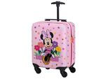 Kinderkoffer SAMSONITE "DAYDREAM DISNEY, Minnie Flower Power", Kinder, Gr. B/H/T: 33cm x 45cm x 20cm 24 l, rosa (minnie flower power), Polycarbonat, Koffer, aus Polycarbonat, mit Tragegriff oben