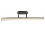 GLOBO LIGHTING Deckenleuchte "MALINDA", anthrazit matt, 1, H: 19cm, 1 Stk., Leuchten, Anthrazit Deckenleuchte mit Acryl klar und Memoryfunktion, Deckenleuchte