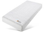 Taschenfederkernmatratze BECO "5 Sterne TFK – GOLD Luxus-Taschenfederkernmatratze Hotelkomfort", weiß, neutral, B:80cm H:29cm L:200cm, Bezug: 80% Polyester, 20% Viskose, Matratzen, Taschenfederkernmatratze, Wendematratze, gleichfeste Seiten, Premiumhöhe, auch in 140x200