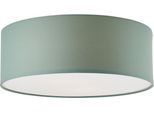OTTO HOME Deckenleuchte "Stellan", grün (jade), 2, Ø 45cm H: 16cm, 1 Stk., Leuchten, Deckenlampe Stoff Textilschirm Ø 45cm, Deckenleuchte