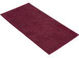 Handtuch BUGATTI "Tiago", rot (burgundy), B:50cm L:100cm, Webfrottier, Obermaterial: 100% Baumwolle, Handtücher, besonders saugfähig