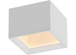 NEUHAUS PURE LED Deckenleuchte "PURE Manhattan", snow, 1, H: 11cm, 1 Stk., Leuchten, Stufenloses dimmen per Funk-Fernbedienung, CCT, Multicolor, LED Deckenleuchte