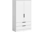 Wäscheschrank HOME AFFAIRE "SKARDE, Kleiderschrank, Schlafzimmerschrank, Schrank", weiß, weiß, B:80cm H:140cm T:37cm, FSC-zertifizierter Holzwerkstoff, Schränke, OTTO BESTSELLER, Garderobe, Universalschrank, Flurschrank, Schrank