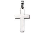 Kreuzanhänger JOBO "Anhänger Kreuz", silber (silber 925), Schmuckanhänger, Damen, Silber 925 (Sterlingsilber), 925 Silber