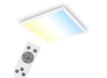 BRILONER LEUCHTEN LED Deckenleuchte "SIMPLE", weiß, 1, H: 6cm, 1 Stk., Leuchten, 38 x 38 x 6 cm, Wohnzimmer, Schlafzimmer, Flur, LED Deckenleuchte