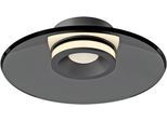 NEUHAUS PURE LED Deckenleuchte "PURE Moon", platinfarben, 1, Ø 32cm H: 8,3cm, 1 Stk., Leuchten, Dimmfähig über separaten Dimmer, LED Deckenleuchte