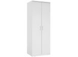 Xora Kleiderschrank , Weiss , Holzwerkstoff , 1 Fächer , 72x194x54 cm , erweiterbar, Typenauswahl , Schlafzimmer, Komplette Schlafzimmer und Serien, Schlafzimmerserie