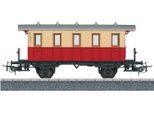 Personenwagen MÄRKLIN "Märklin Start up - Personenwagen - 4107", rot (rot, beige), Modelleisenbahn-Fahrzeuge, KinderB:3,5cm H:5cm L:11cm, Kunststoff, Metall, Personenwagen, Made in Europe, B:3,5cm H:5cm L:11cm