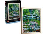 Konstruktionsspielsteine LEGO "Claude Monet – Brücke über einen Seerosenteich (31220), LEGO ART", bunt, Spielbausteine, Kinder, Kunststoff, Konstruktionsspielsteine