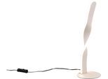 OTTO HOME LED Tischleuchte "ADELLA, LED Tischlampe 10W 1020 Lumen 3000K warmweiß, Höhe 41 cm", greige, 1, Ø 13cm H: 40,5cm, 1 Stk., Leuchten, Metall in warm grey, Schnurschalter ON/OFF mit 150cm Kabel, LED Tischleuchte