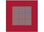 Outdoorteppich BENT "Carpet oriental/ -Caribbean", rot (rot oriental), Teppiche, B : 250cm 1 Stk., 4mm, L: 250cm, Polyester, Outdoorteppich, PFC frei, B:250cm H:4mm L:250cm