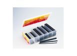 3M Deutschland Warmschrumpfschlauch Box schwarz Pack+Go.sw. (7000037645)