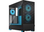 Fractal Design Pop Air RGB - Cyan Core TG Clear Tint